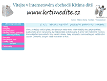 Tablet Screenshot of krtimedite.cz
